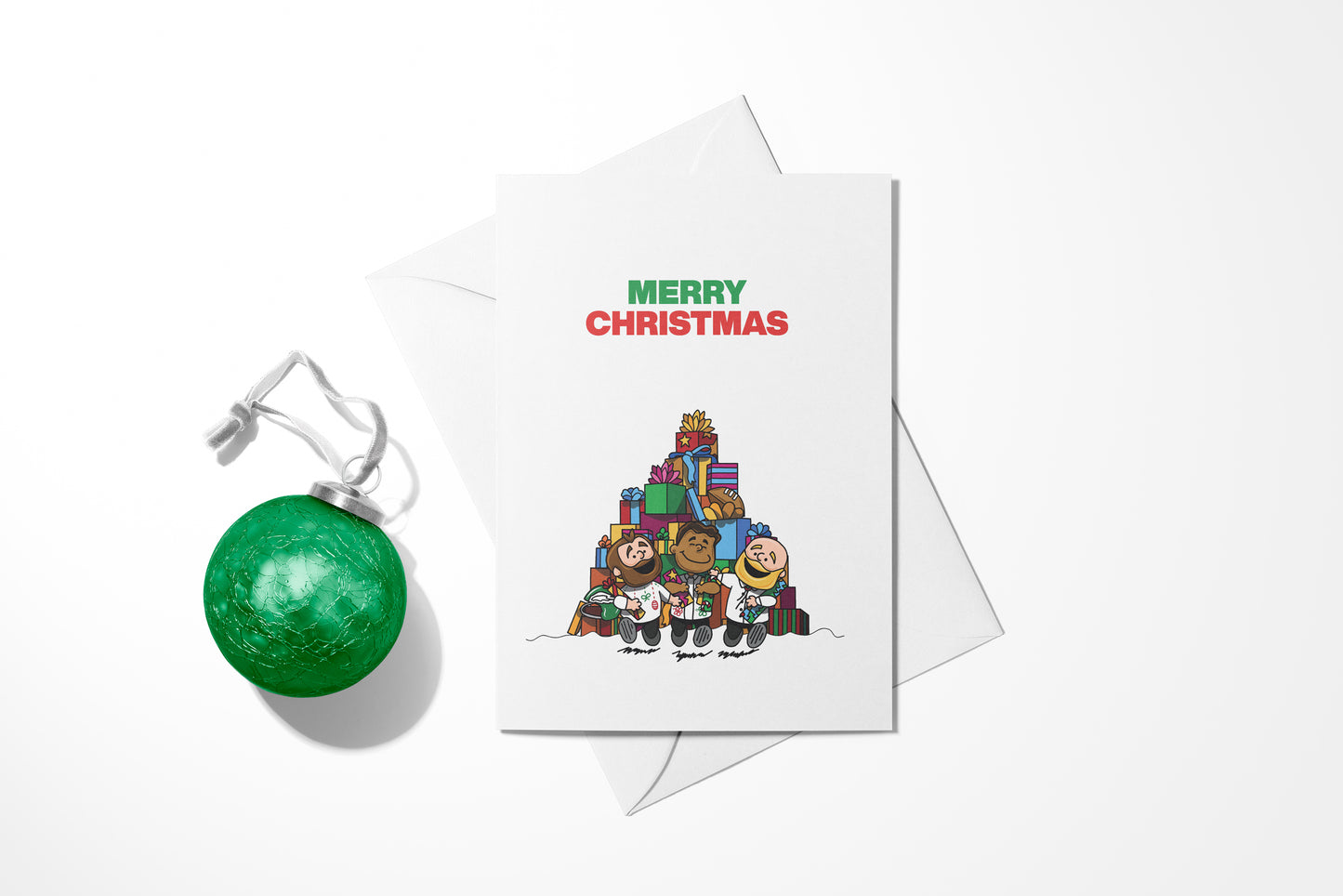 2025 Philly Special Christmas Greeting Card Set (3-Pack)