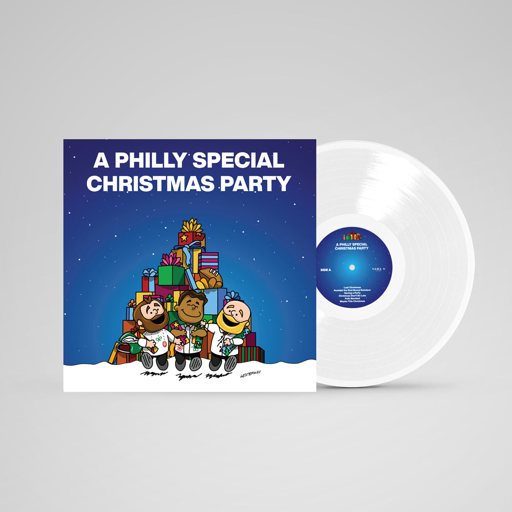 A Philly Special Christmas Party with Jason Kelce, Jordan Mailata and Lane Johnson. 2024 Vera Y Records. All Rights Reserved.